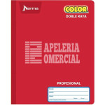 CUADERNO PROFESIONAL 100 HOJAS COSIDO MARCA NORMA DOBLE RAYA