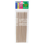 PALOS MADERA BROCHETAS DE PINO 25 CM. C/20