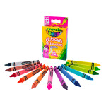 COLORES DE CERA TRIANGULAR JUMBO C/12