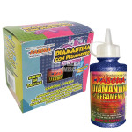 PEGAMENTO CON DIAMANTINA 60 ML AZUL REY 