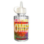 PEGAMENTO CON DIAMANTINA 60 ML. PLATA